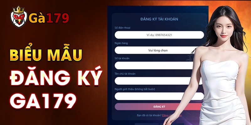 Các bước đăng ký GA179